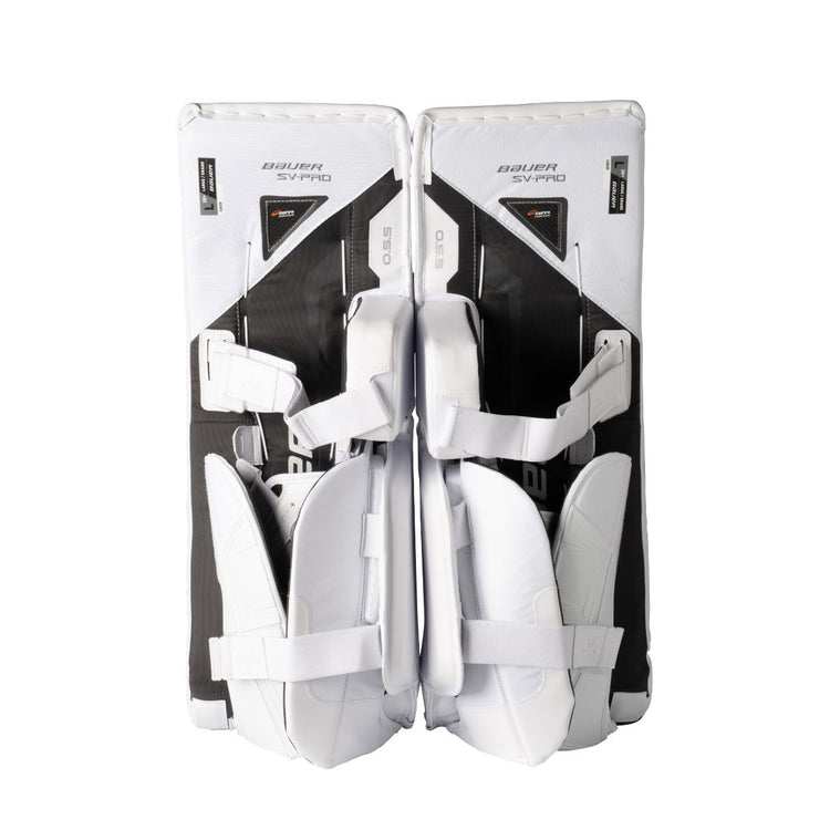 Bauer Senior SV-Pro Hockey Goalie Pad white