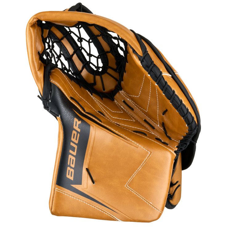 Bauer Senior SV-Pro Hockey Goalie Trapper Tan/Brown