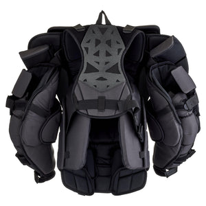 Bauer Senior Vapor Flylite (SMU) Hockey Goalie Chest and Arm Protector black yellow white