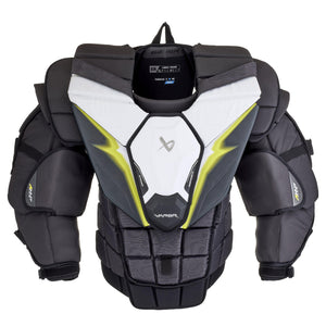 Bauer Senior Vapor Flylite (SMU) Hockey Goalie Chest and Arm Protector black yellow white