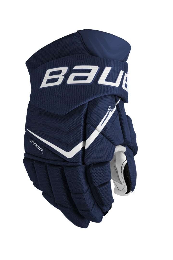 Bauer Senior Vapor FLYLITE Hockey Player Gloves navy blue