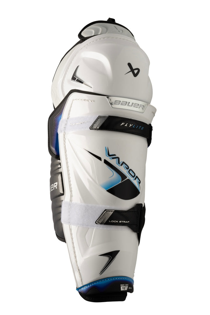 Bauer Senior Vapor FLYLITE Hockey Player Shin Guards white