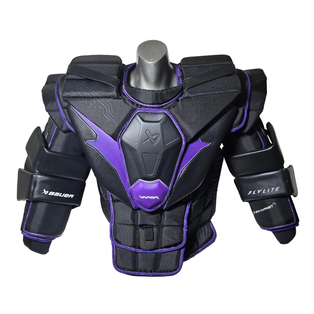 Bauer Senior Vapor Flylite USC Spec Hockey Goalie Chest and Arm