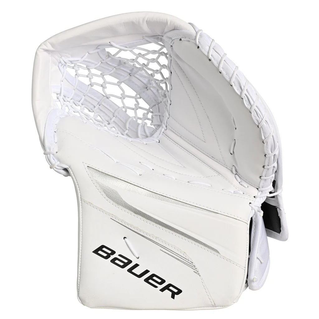 Bauer Senior Vapor X5 Pro Hockey Goalie Trapper white