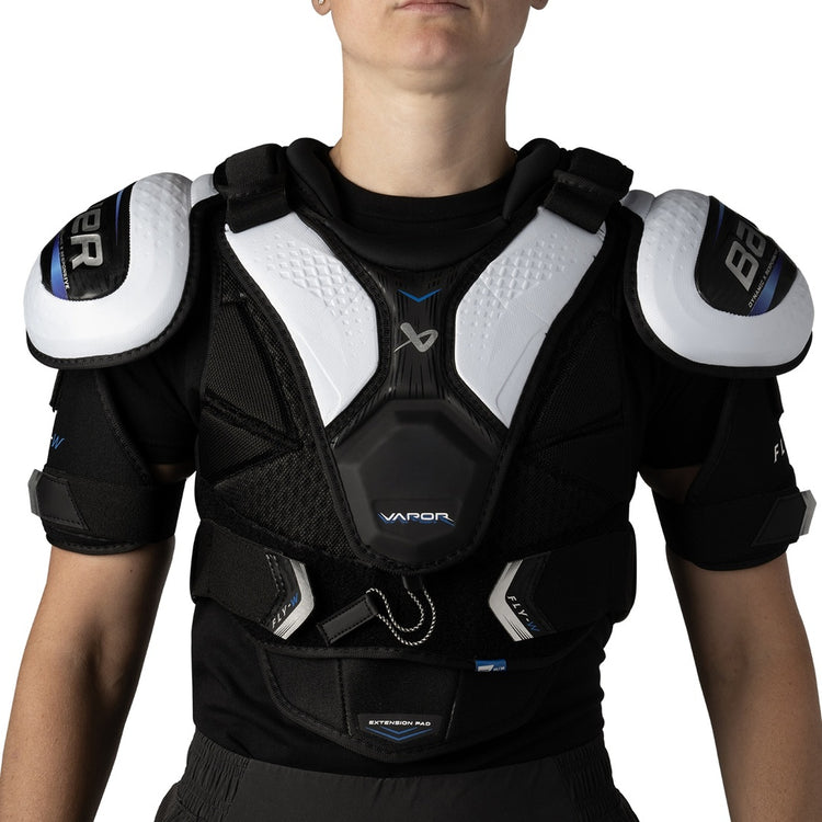 Bauer Senior Women's Vapor Fly-W Hockey Player Shoulder Pad black/white