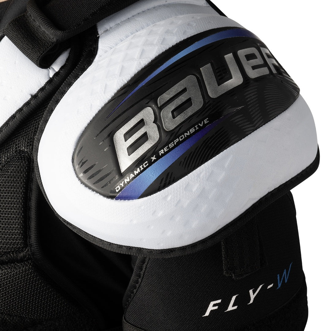 Bauer Senior Women's Vapor Fly-W Hockey Player Shoulder Pad black/white