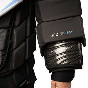 Bauer Senior Women's Vapor Flylite Hockey Goalie Chest and Arm Protector black/white
