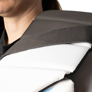 Bauer Senior Women's Vapor Flylite Hockey Goalie Chest and Arm Protector black/white