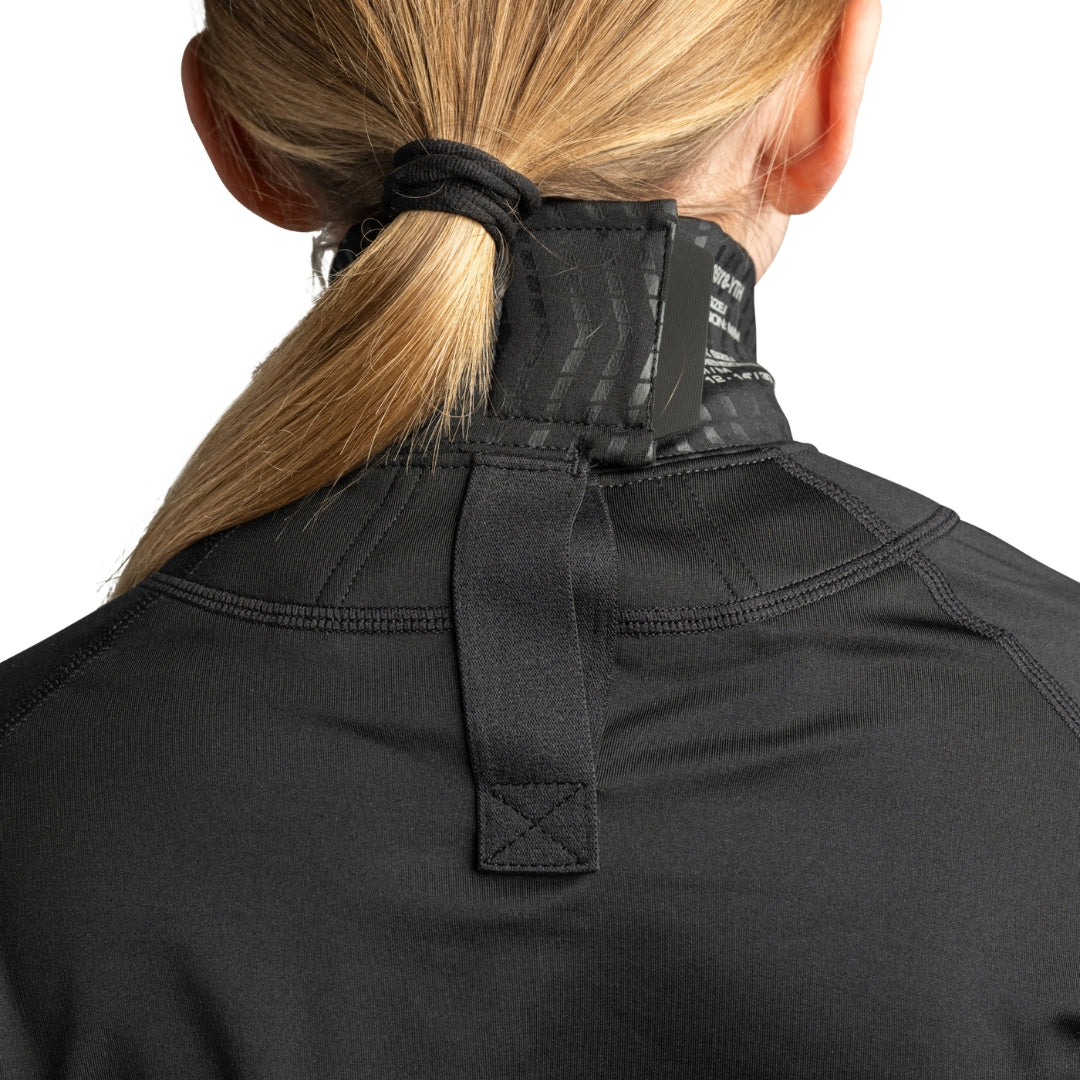 Bauer Youth Neck Protect Long Sleeve Shirt black