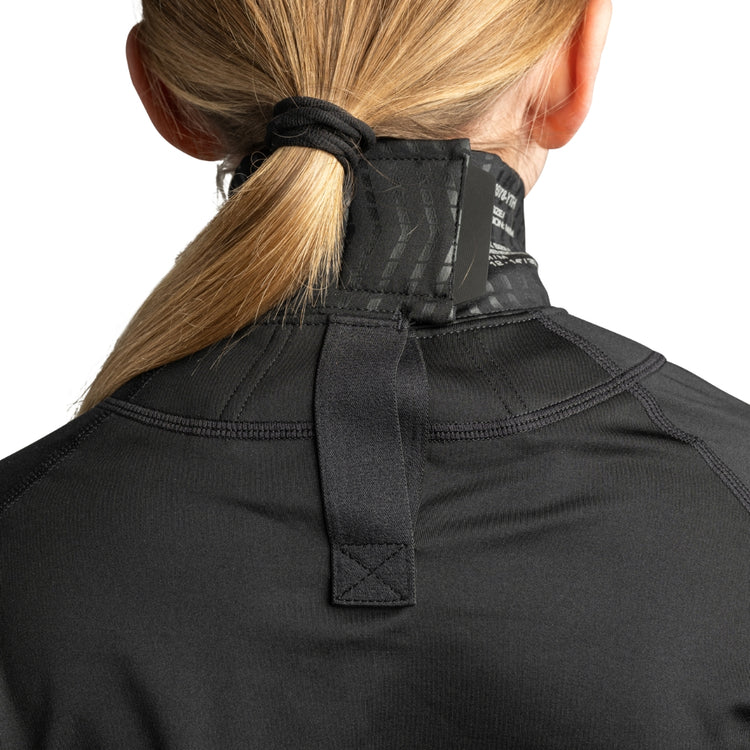 Bauer Youth Neck Protect Long Sleeve Shirt black