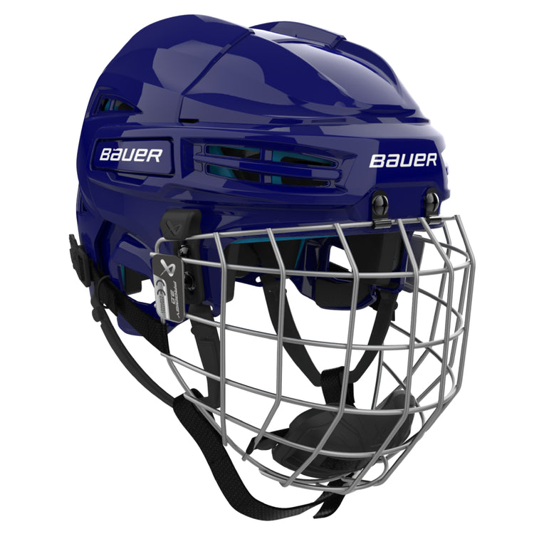Bauer Youth Prodigy 2.0 Hockey Player Helmet Combo Navy