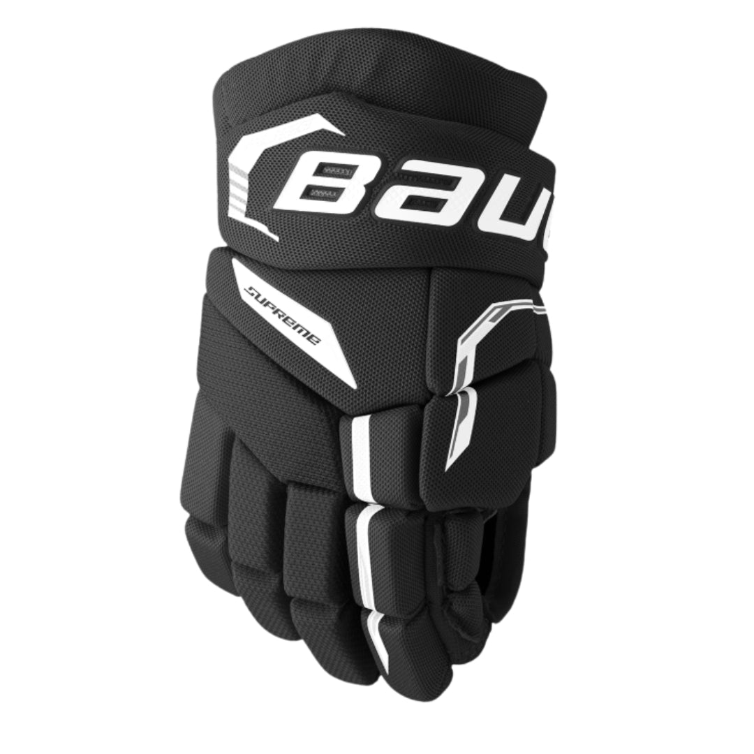 Bauer Youth Supreme Fuse Hockey Gloves black/white