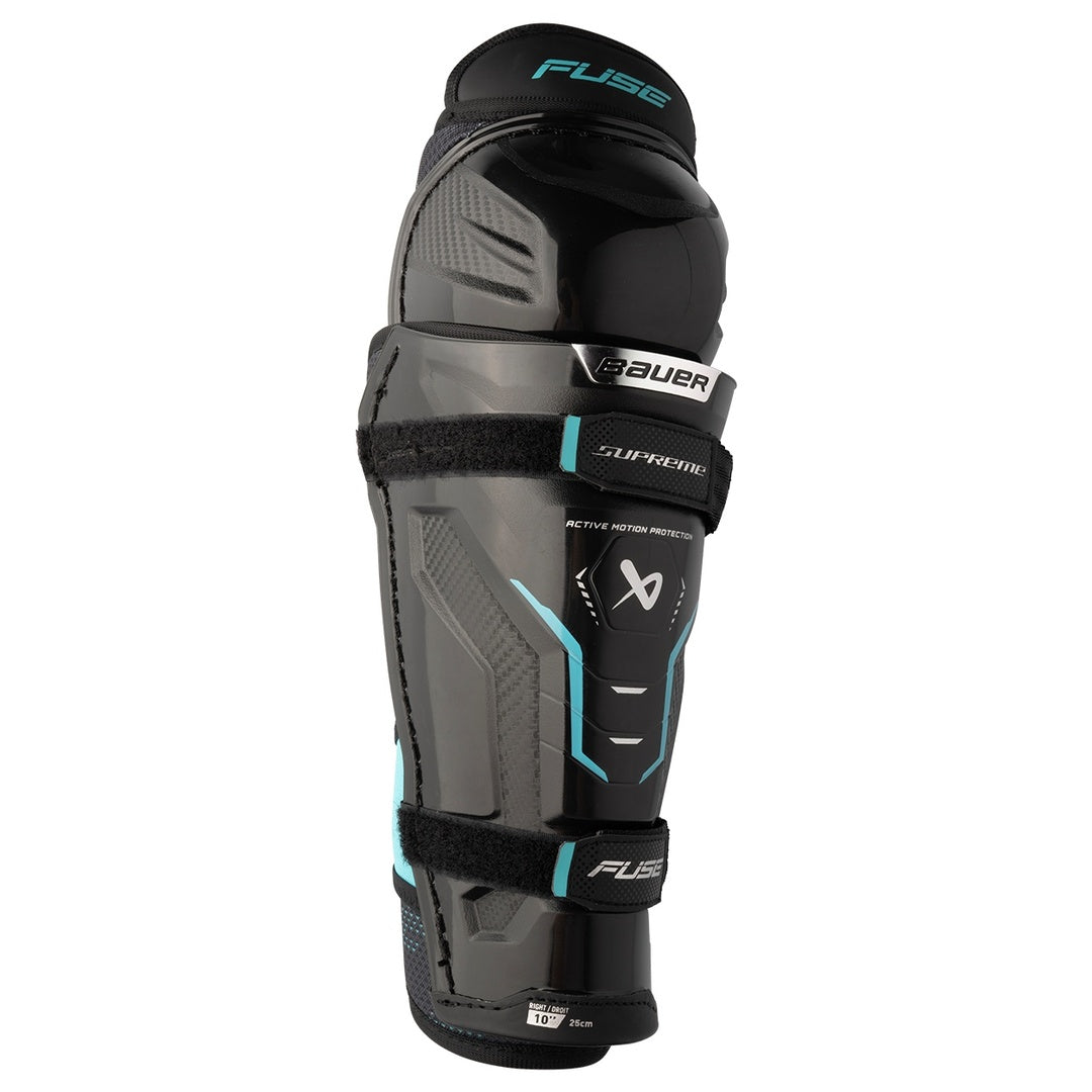 Bauer Youth Supreme Fuse Hockey Player Shin Guard black