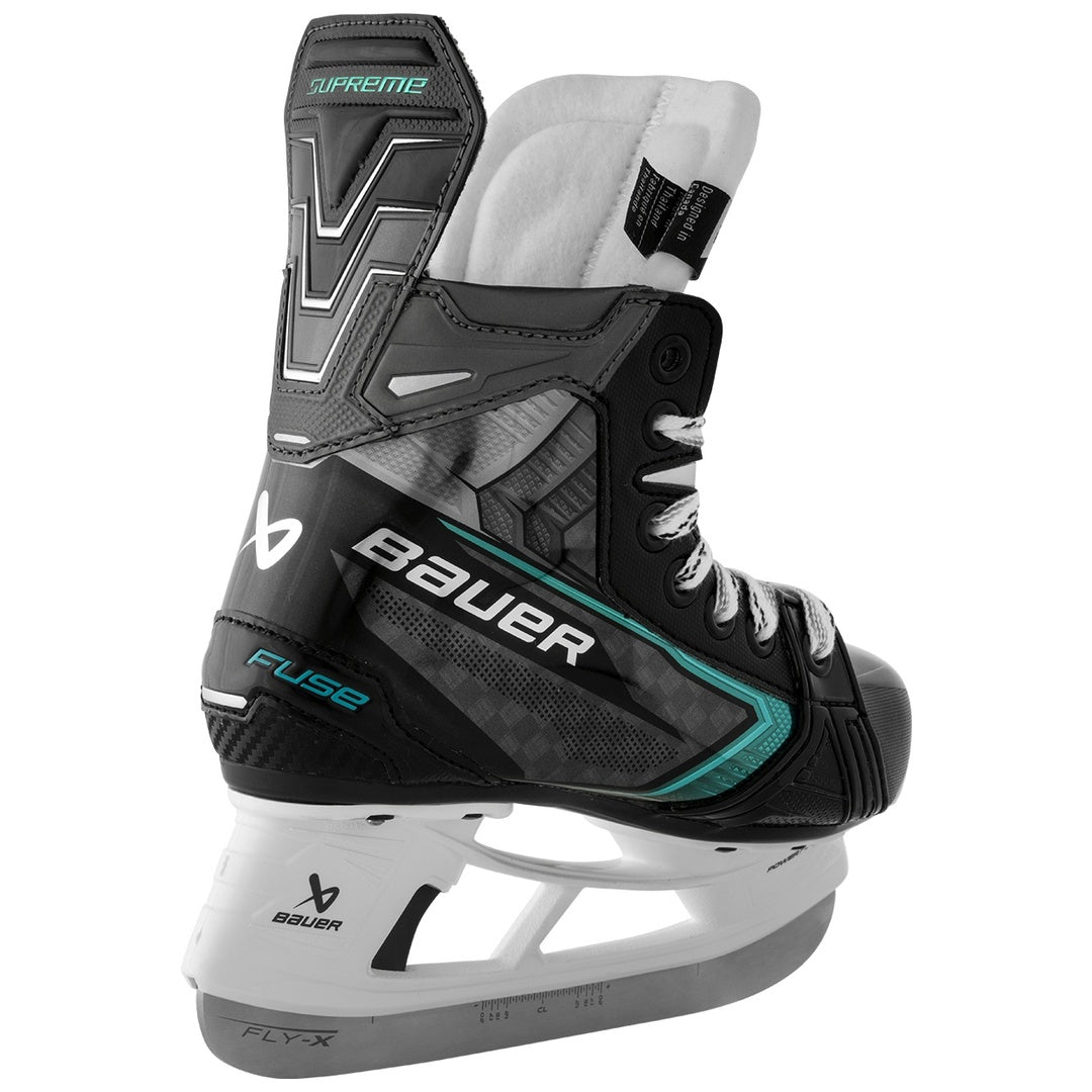 Bauer Youth Supreme Fuse Hockey Player Skates black/teal