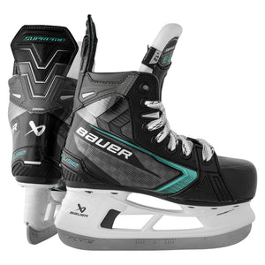 Bauer Youth Supreme Fuse Hockey Player Skates black/teal
