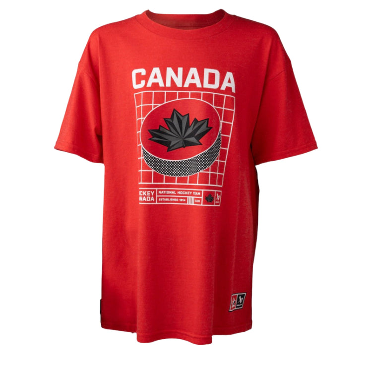 Bauer Youth Team Canada Olympic 2026 Puck T-Shirt