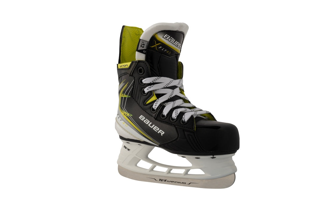 Bauer Youth Vapor FLY40 Hockey Skates black/white/yellow
