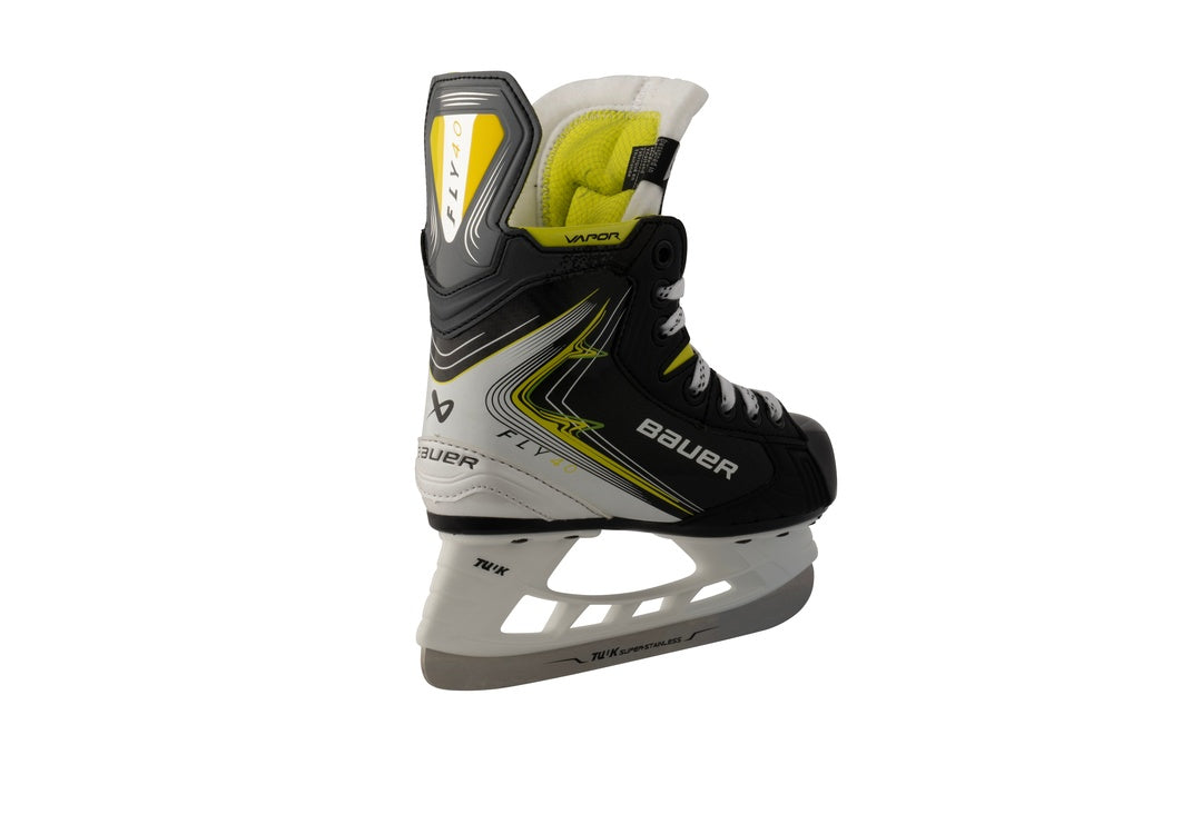 Bauer Youth Vapor FLY40 Hockey Skates black/white/yellow