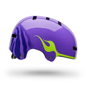 Bell Local BMX Bike Helmet slayco purple