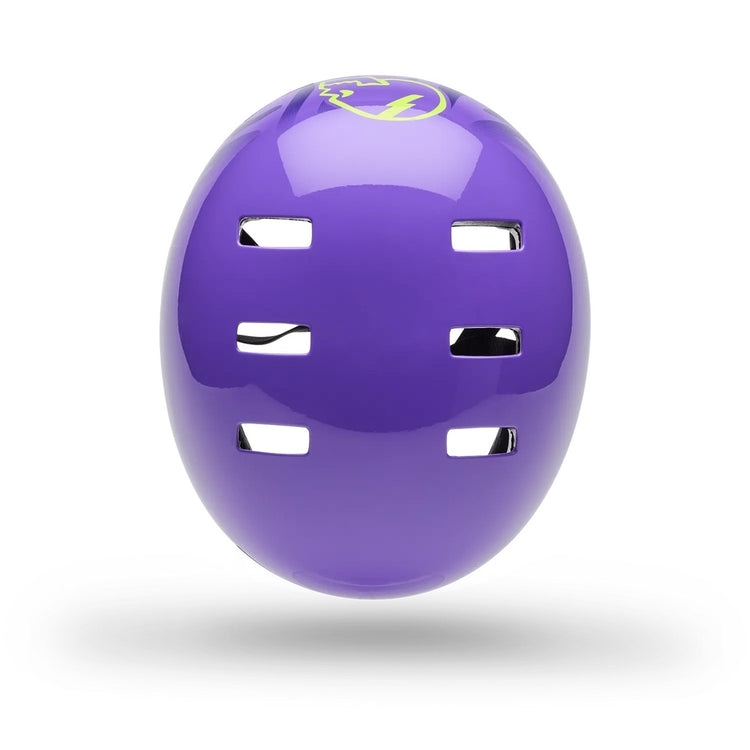 Bell Local BMX Bike Helmet slayco purple