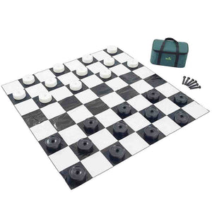 Big Game Hunters backyard Checkers Set