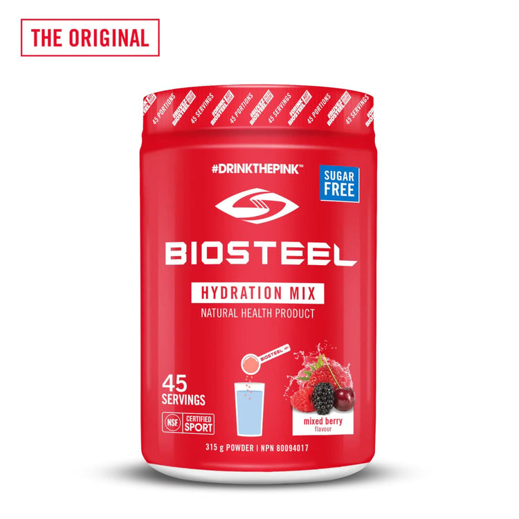 BioSteel Sports Hydration Mix (45 Servings) Mixed Berry