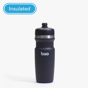 Bivo Trio Insulated Water Bottle Black 17oz