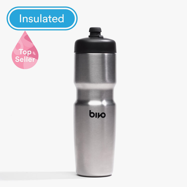 Bivo Trio Insulated Water Bottle Raw 21oz
