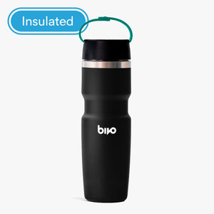 Bivo Trio with Ventura Lid Water Bottle Black 21oz