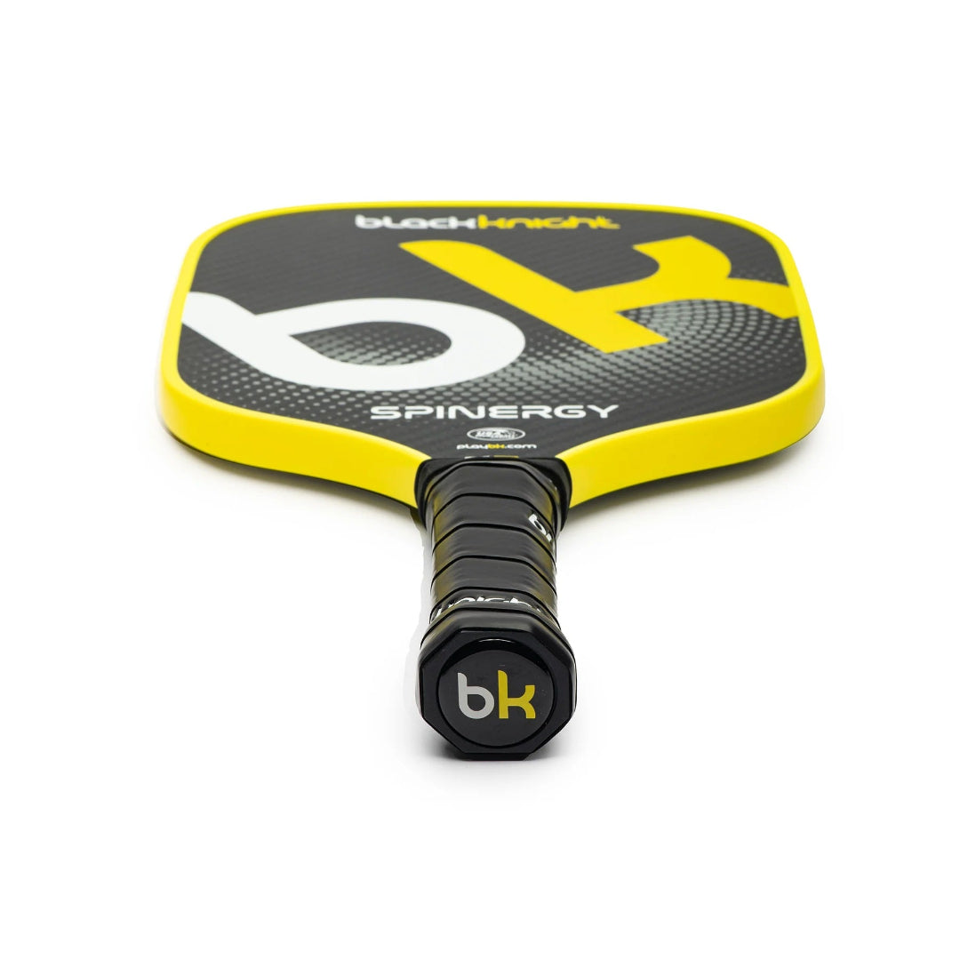 BLACK KNIGHT Spinergy Pickleball Paddle black yellow