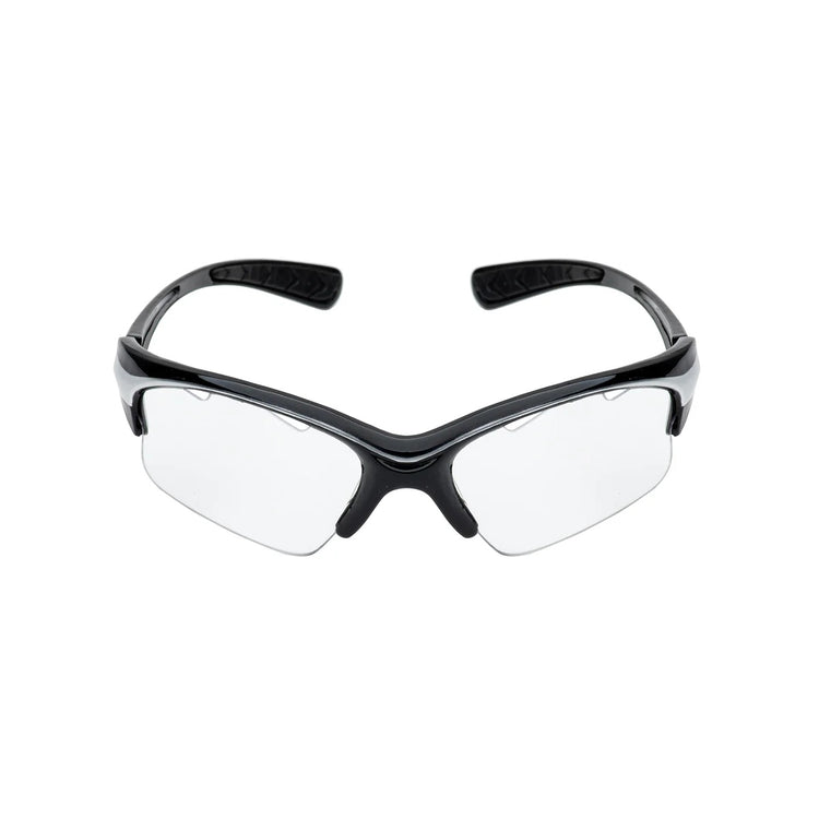 Black Knight Stiletto Eye Guards black/silver