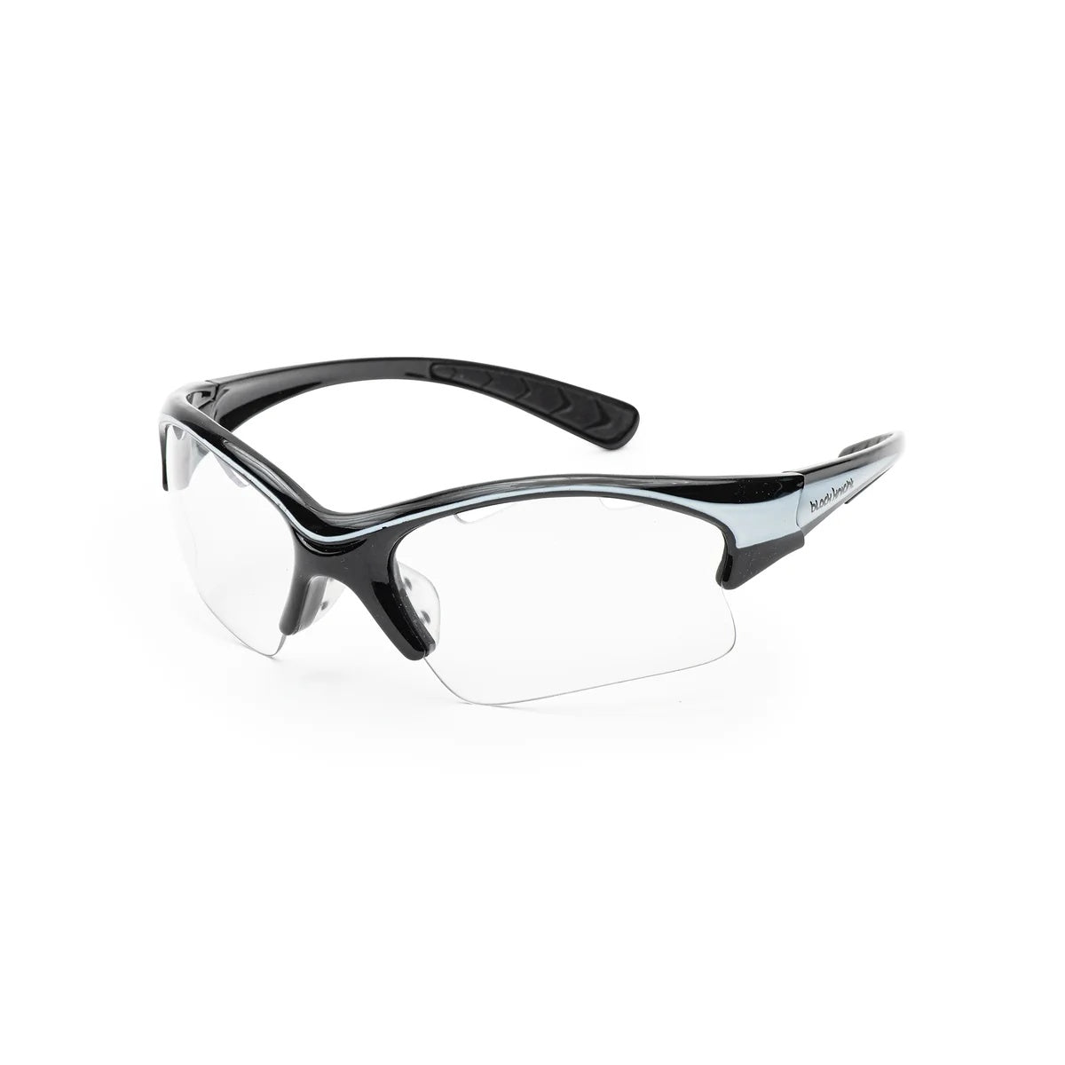 Black Knight Stiletto Eye Guards black/silver