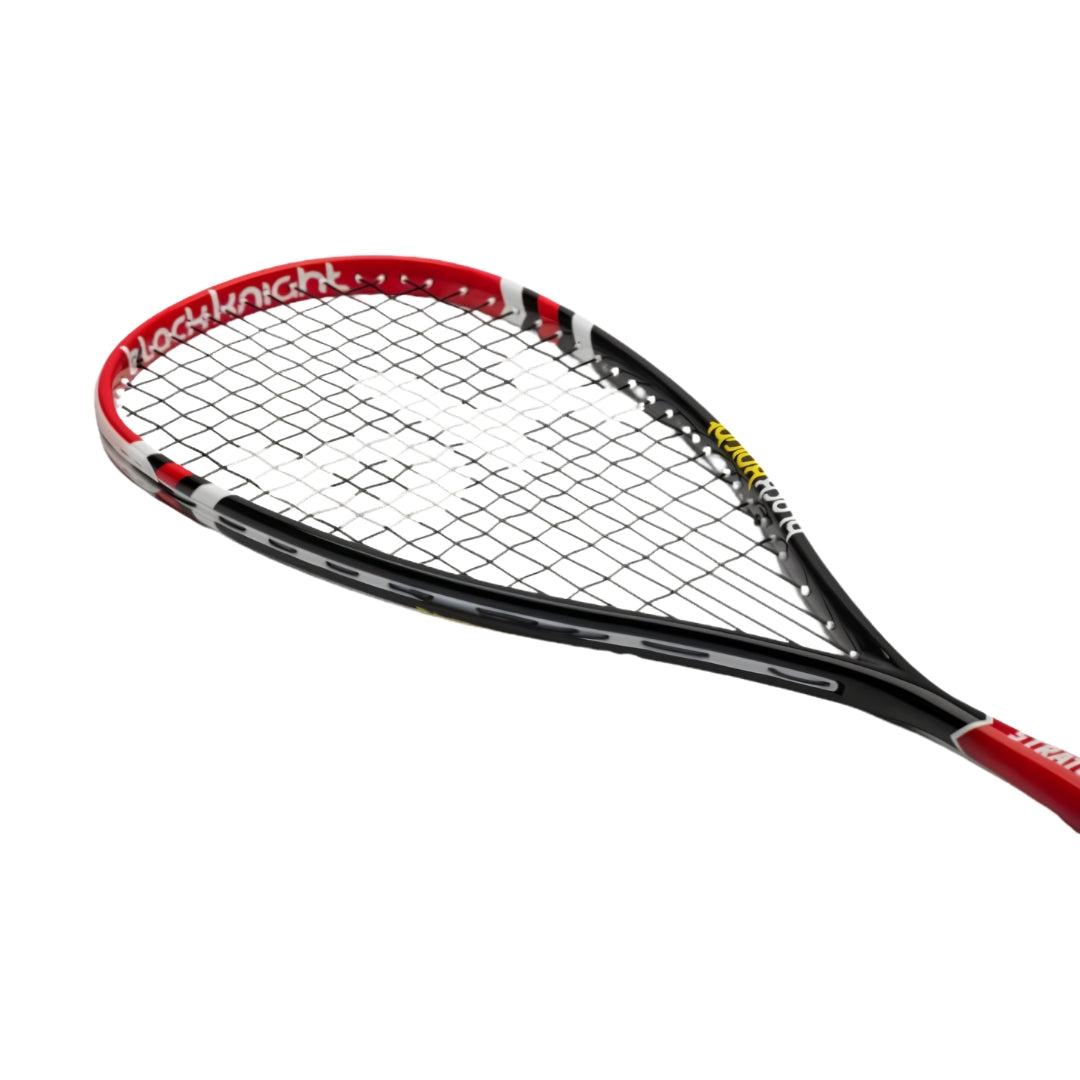 Black Knight Stratos Fire Squash Racquet black/red