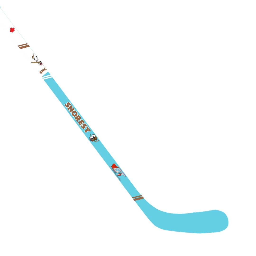 BladeTech Senior Shoresy Hockey Player Stick white/blue