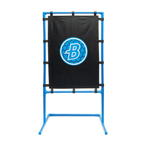 Blitzball StrikeZone stand screen blue black blitz ball strike zone