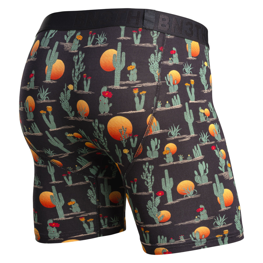 BN3TH Men's Classic Icon Boxer Briefs cacti black green