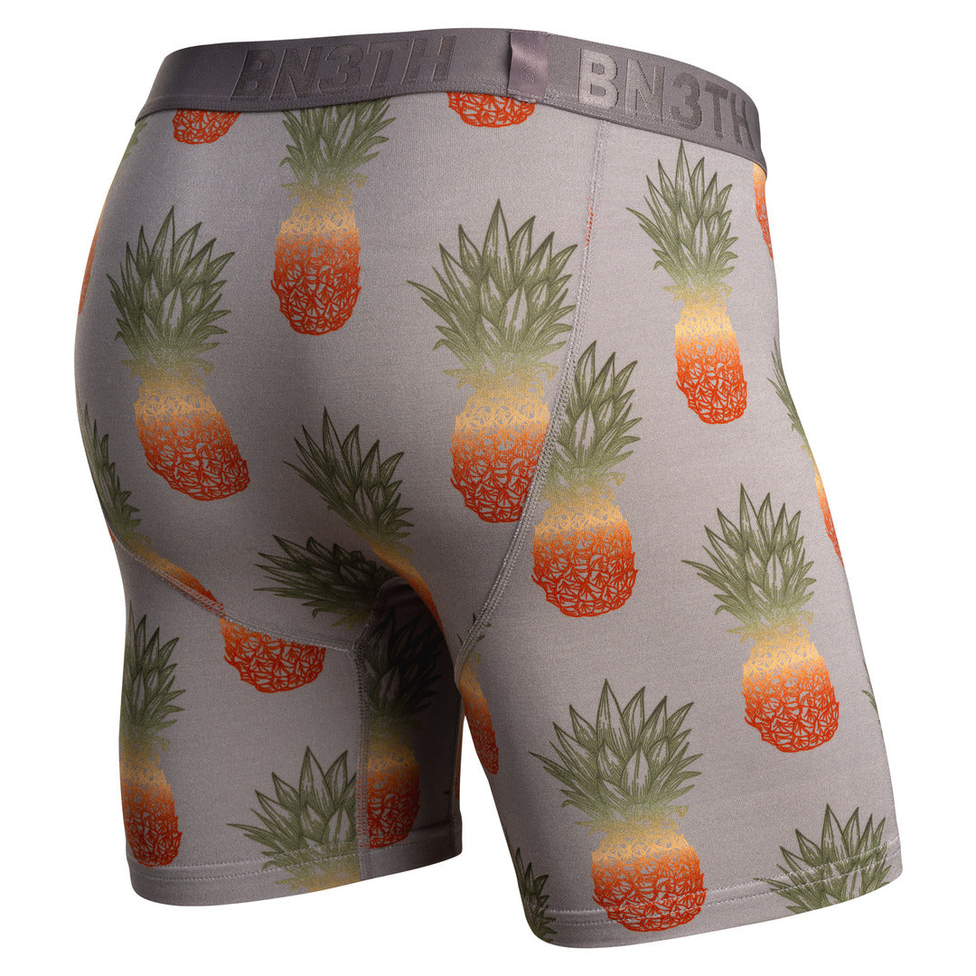 BN3TH Men's Classic Icon Boxer Briefs pineapple fade cloudburst grey