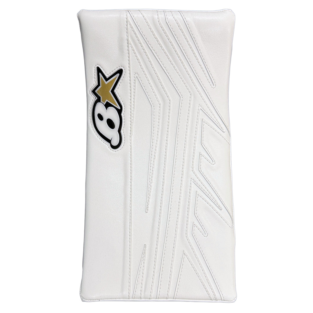 Brian's Intermediate Iconik X2 Hockey Goalie Blocker White