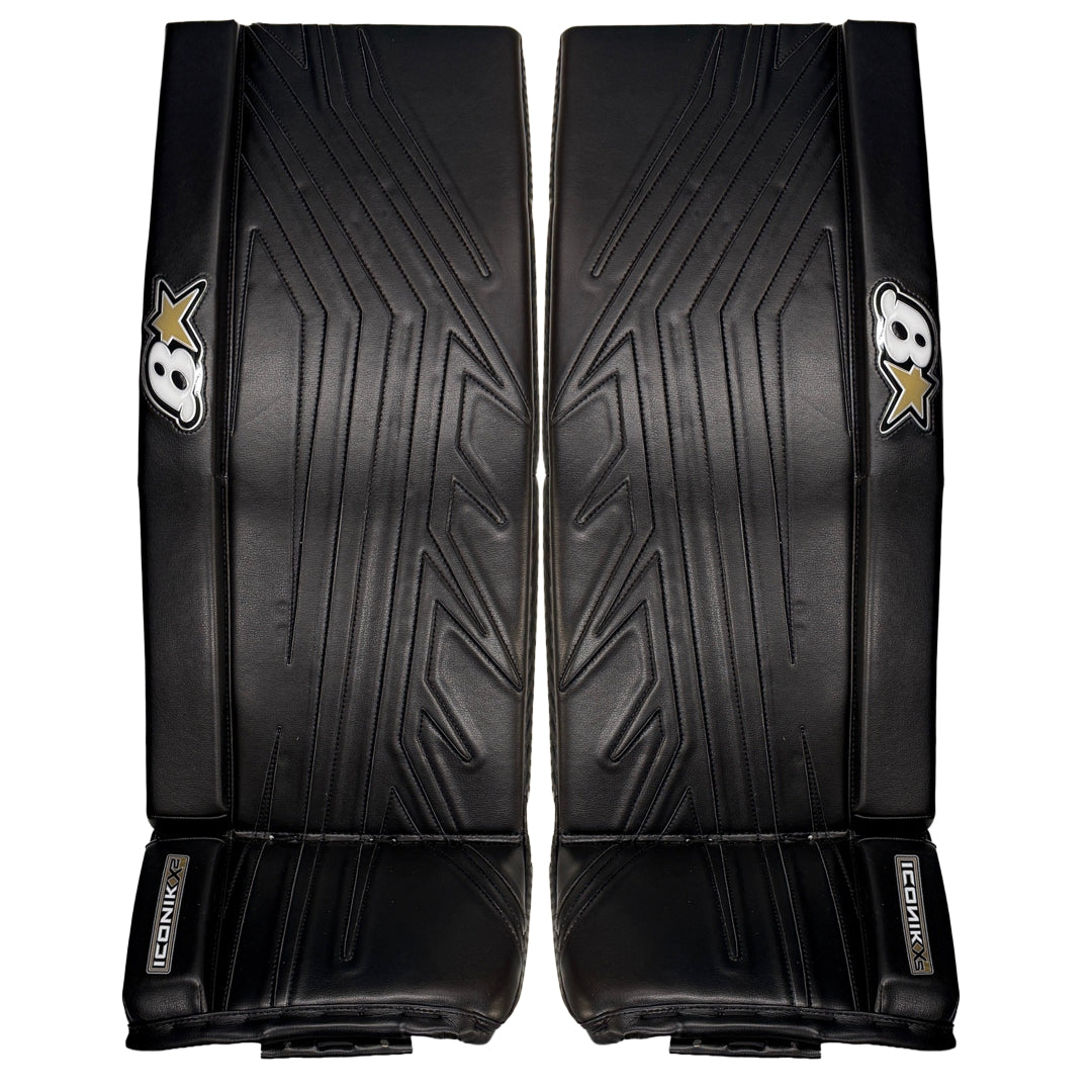 Brian's Intermediate Iconik X2 Hockey Goalie Pad Black