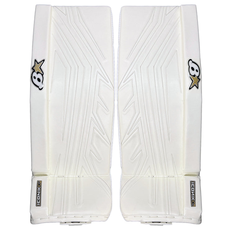 Brian's Junior Iconik X2 Hockey Goalie Pad White