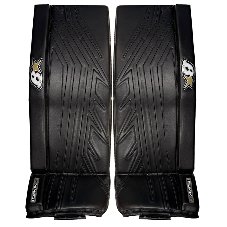 Brian's Senior Iconik X2 Hockey Goalie Pad Black