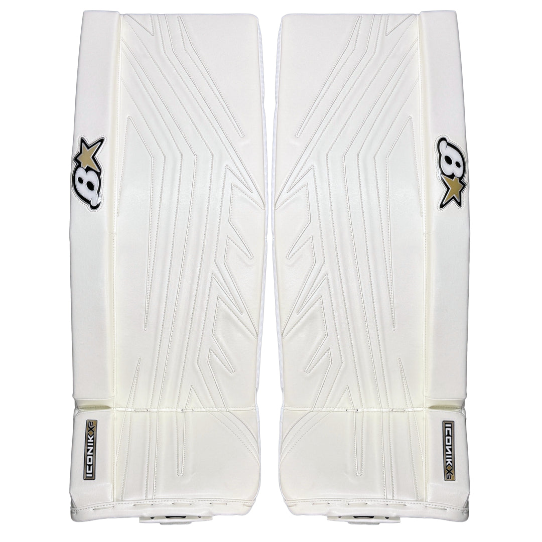 Brian's Senior Iconik X2 Hockey Goalie Pad White