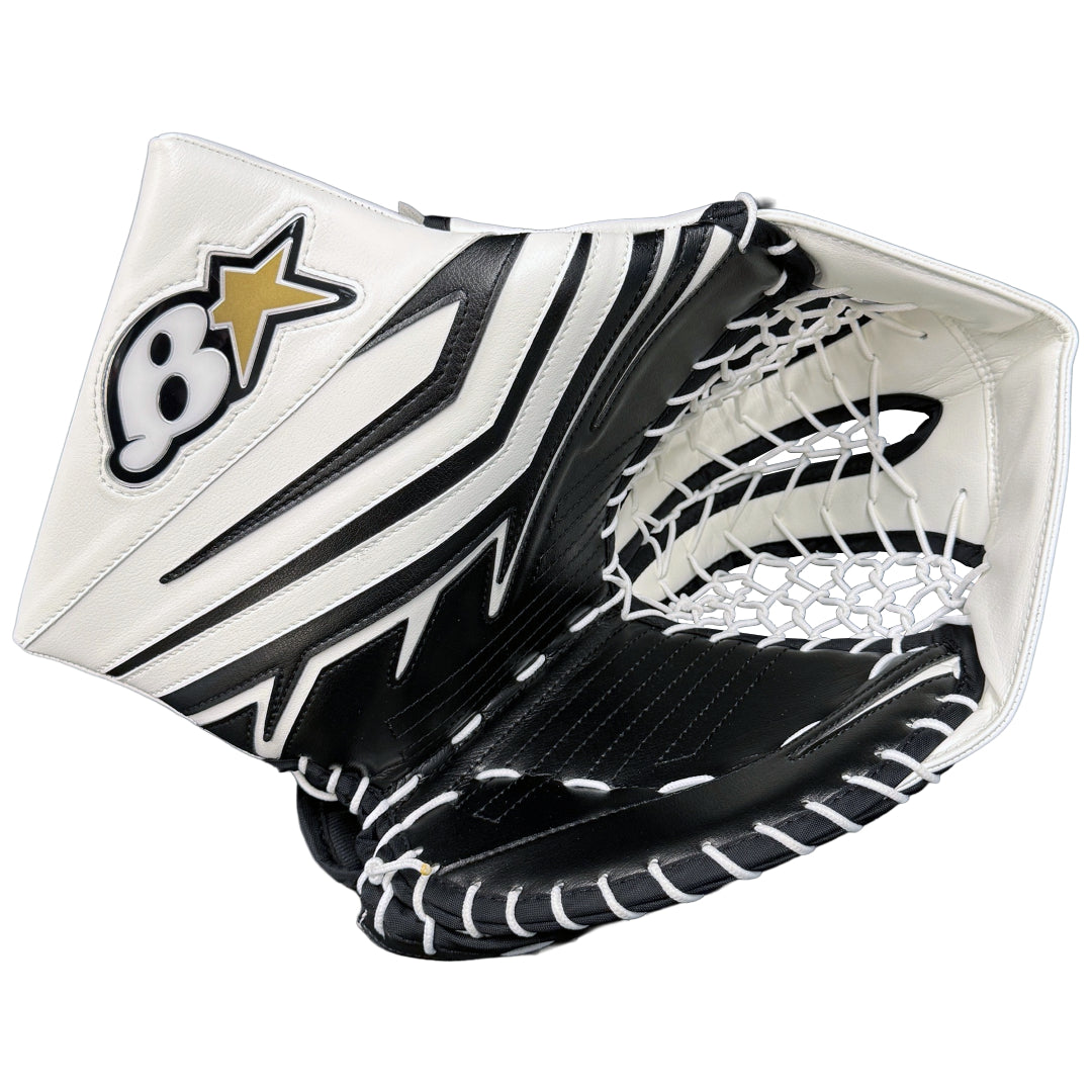 Brian's Senior Iconik X2 Hockey Goalie Trapper White/Black