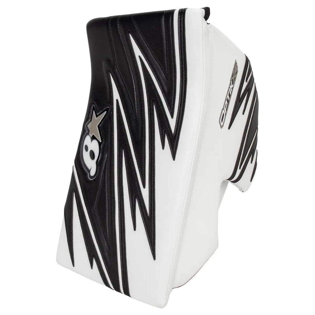 Brian's Senior OPTIK X4 Hockey Goalie Blocker white black