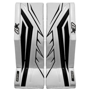 Brian's Senior Pro ICONIK 2 Hockey Goalie Pad White Black