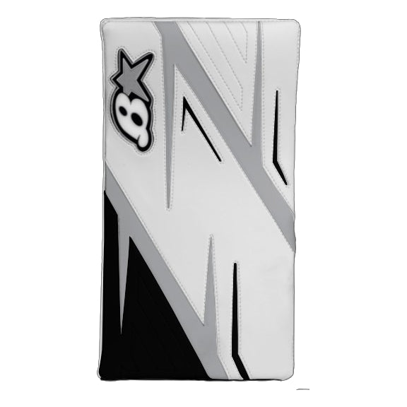 Brian's Senior Pro Kryptik Hockey Goalie Blocker White/Black/Silver