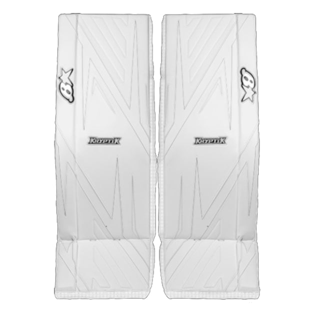 Brian's Senior Pro Kryptik Hockey Goalie Pad White
