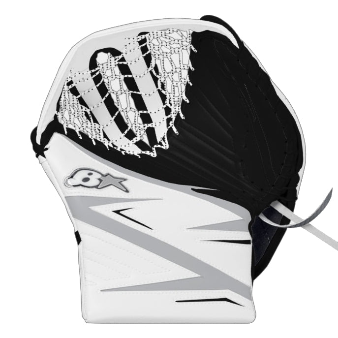 Brian's Senior Pro Kryptik Hockey Goalie Trapper White/Black/Silver