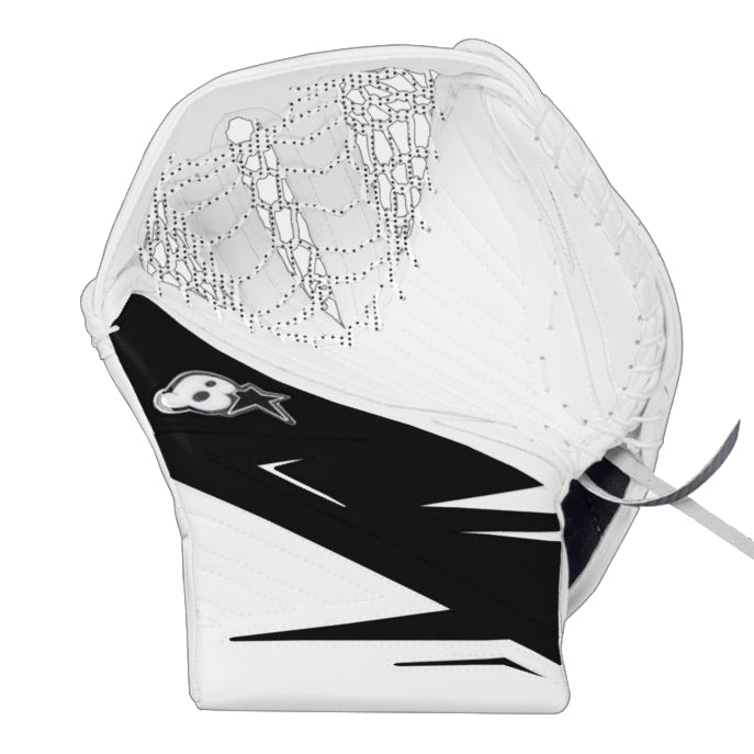 Brian's Senior Pro Kryptik Hockey Goalie Trapper White/Black