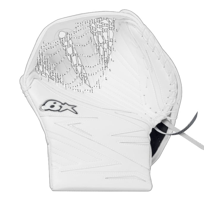 Brian's Senior Pro Kryptik Hockey Goalie Trapper White